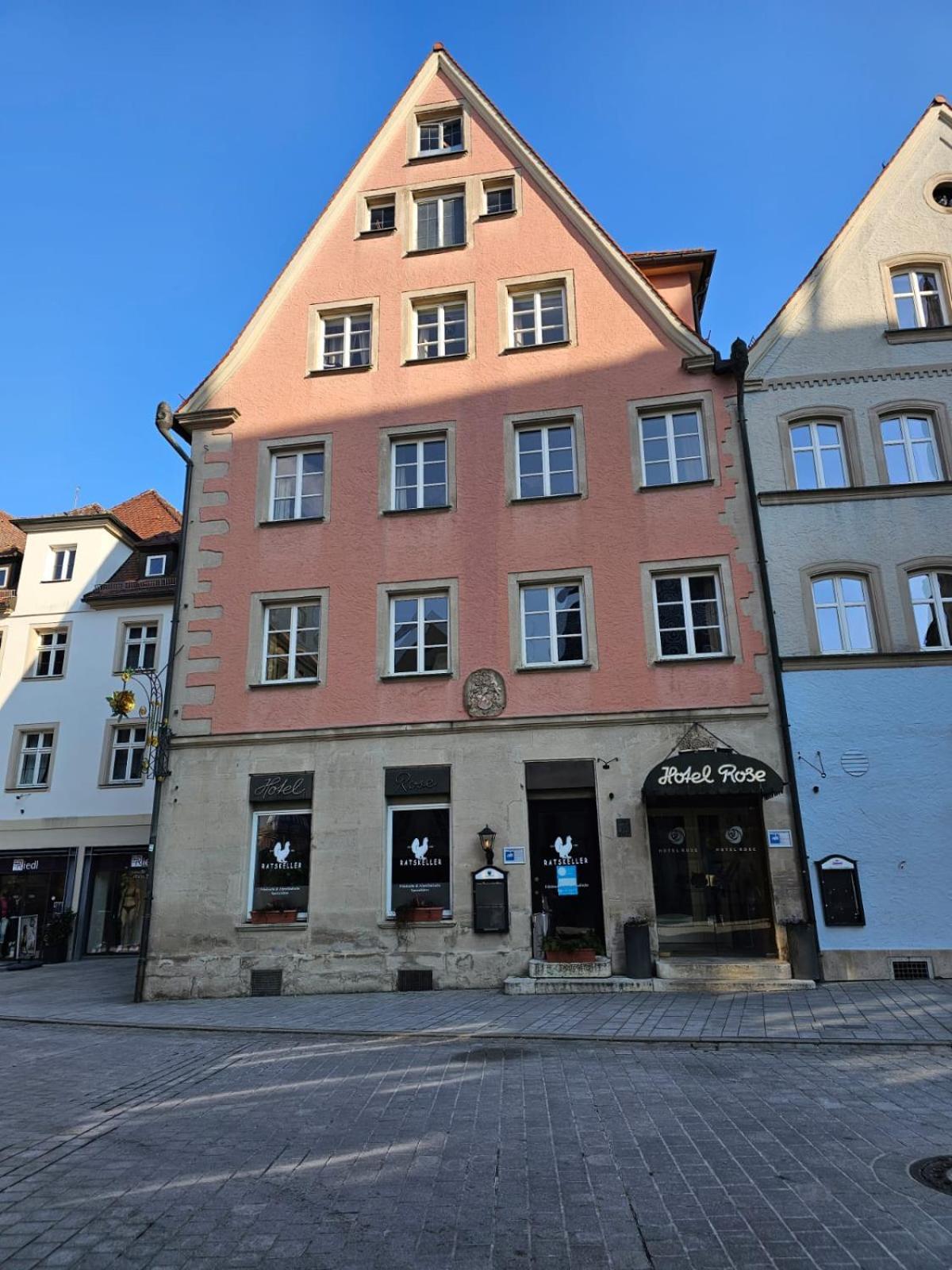 Hotel Goldene Rose Weißenburg in Bayern Exteriér fotografie